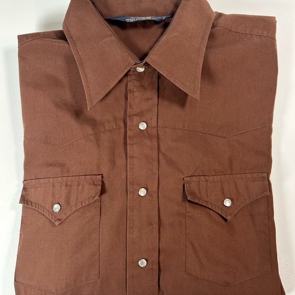Lariat Other - Men's Lariat Brown Western Vintage Shirt